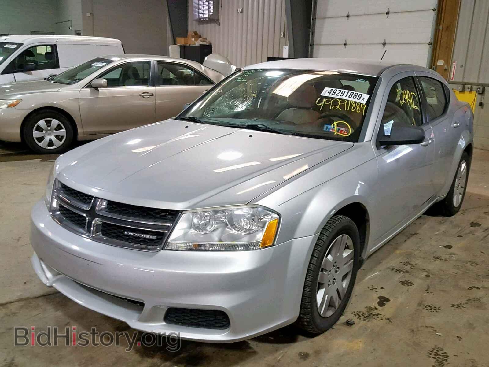 2012 DODGE AVENGER - VIN: 1C3CDZAB1CN170143 - Фото 2