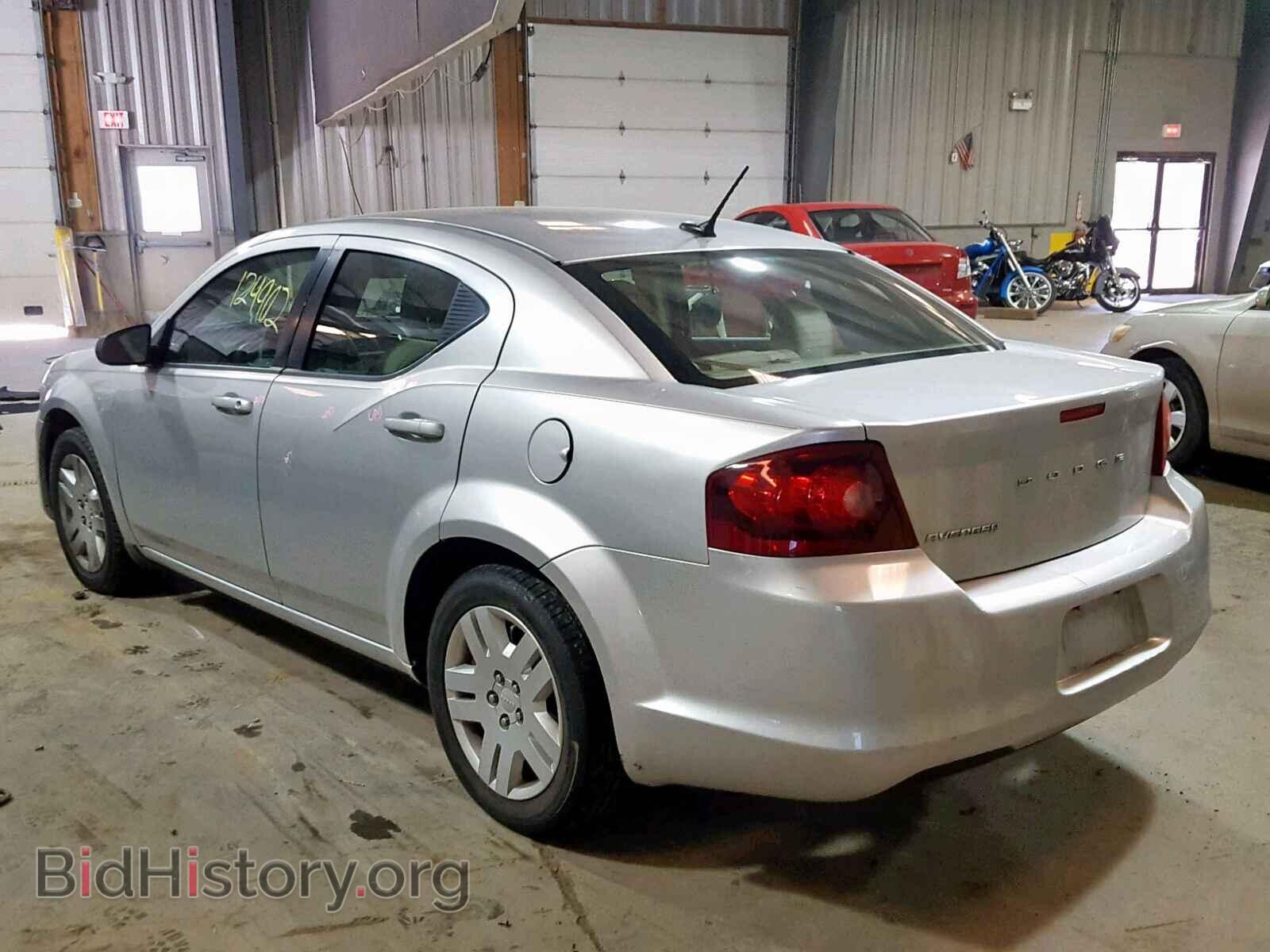 2012 DODGE AVENGER - VIN: 1C3CDZAB1CN170143 - Фото 3