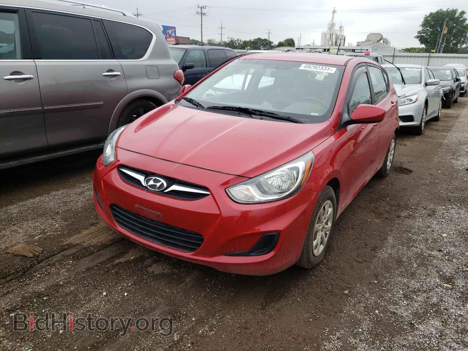 2012 HYUNDAI ACCENT - VIN: KMHCT5AEXCU026397 - Фото 2
