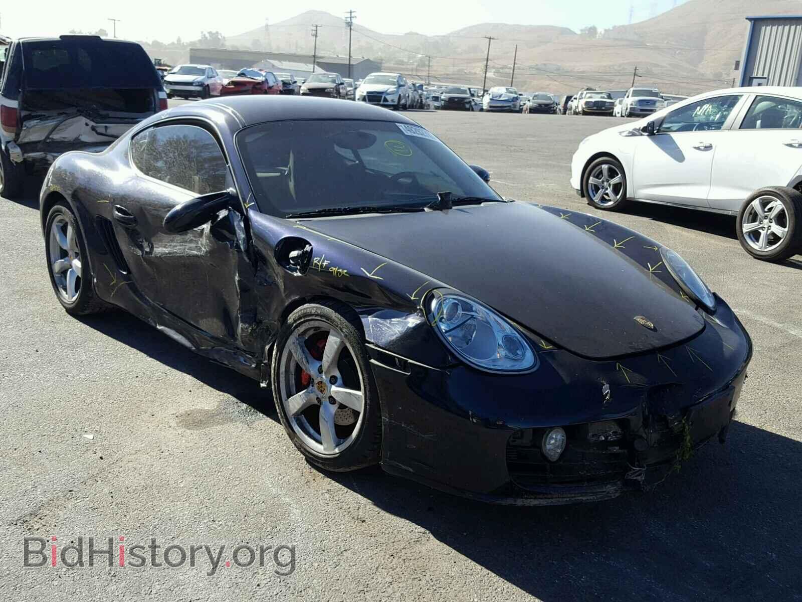 Фотография WP0AB29827U781853 - PORSCHE CAYMAN 2007
