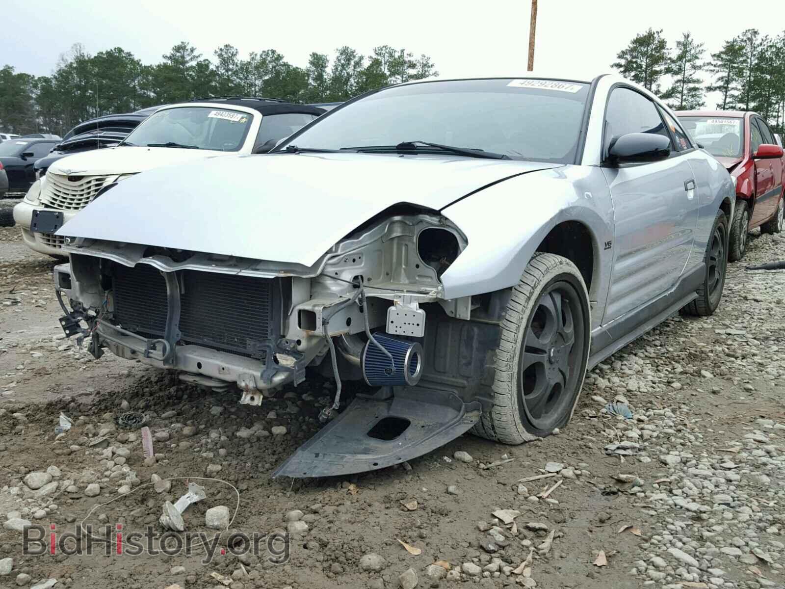 2000 MITSUBISHI ECLIPSE - VIN: 4A3AC54L8YE074243 - Фото 2