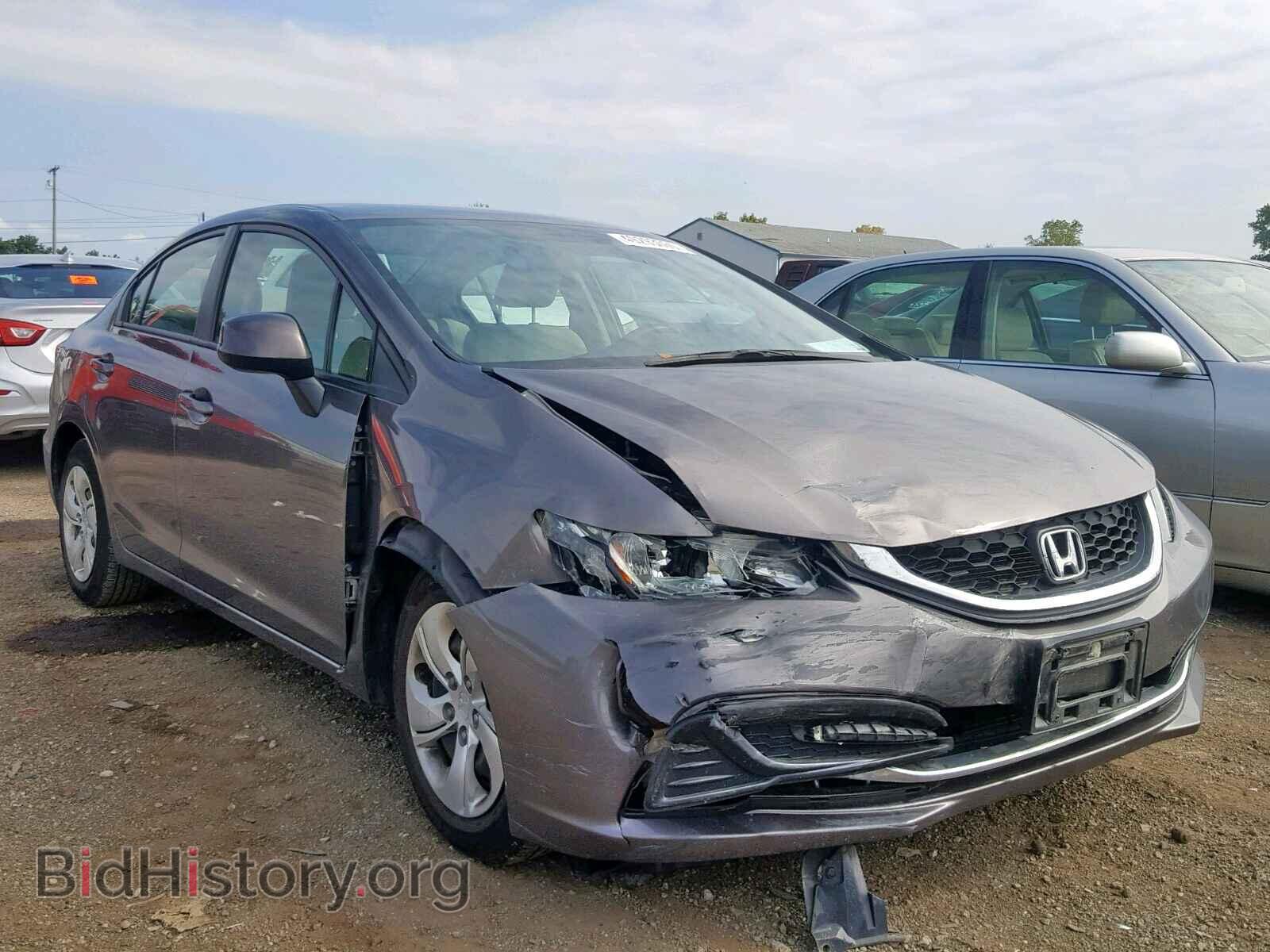Фотография 19XFB2F56DE031530 - HONDA CIVIC LX 2013