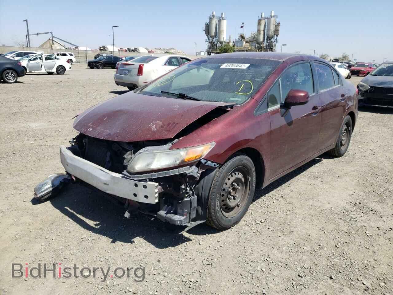 2012 HONDA CIVIC - VIN: JHMFB2F56CS006038 - Фото 2
