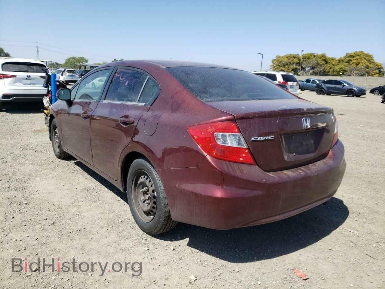 2012 HONDA CIVIC - VIN: JHMFB2F56CS006038 - Фото 3