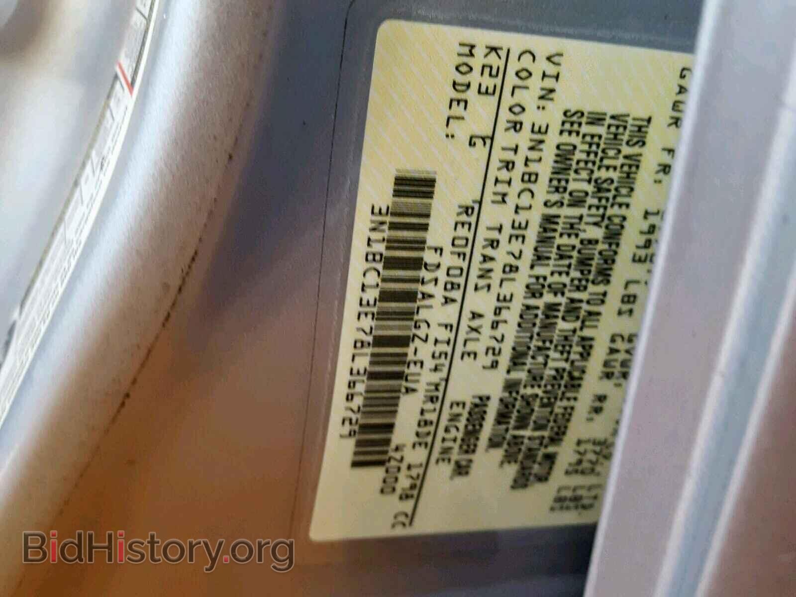 2008 NISSAN VERSA - VIN: 3N1BC13E78L366729 - Фото 10