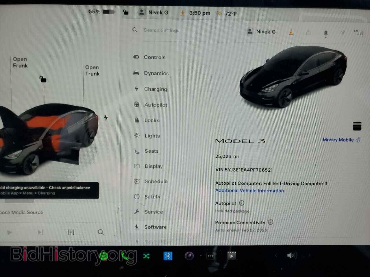 2023 TESLA MODEL 3 - VIN: 5YJ3E1EA4PF706521 - Фото 9