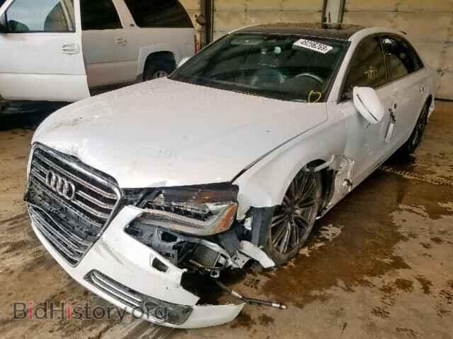 2013 AUDI A8 - VIN: WAUR2AFD5DN018582 - Фото 2
