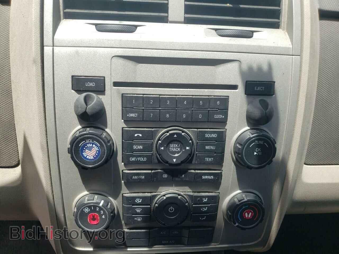 2012 FORD ESCAPE - VIN: 1FMCU0D76CKB32144 - Фото 9