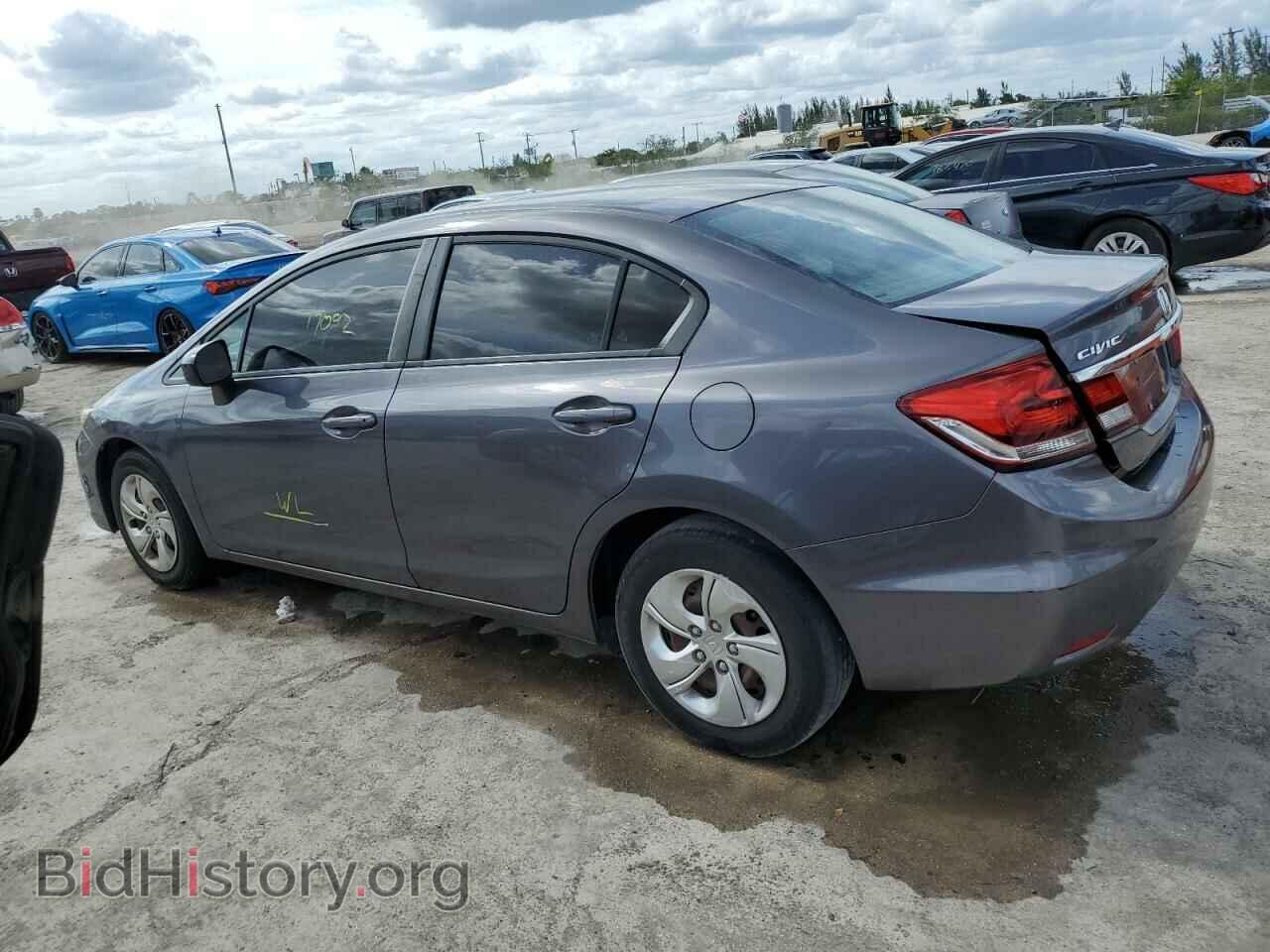 2015 HONDA CIVIC - VIN: 19XFB2F55FE061735 - Фото 2