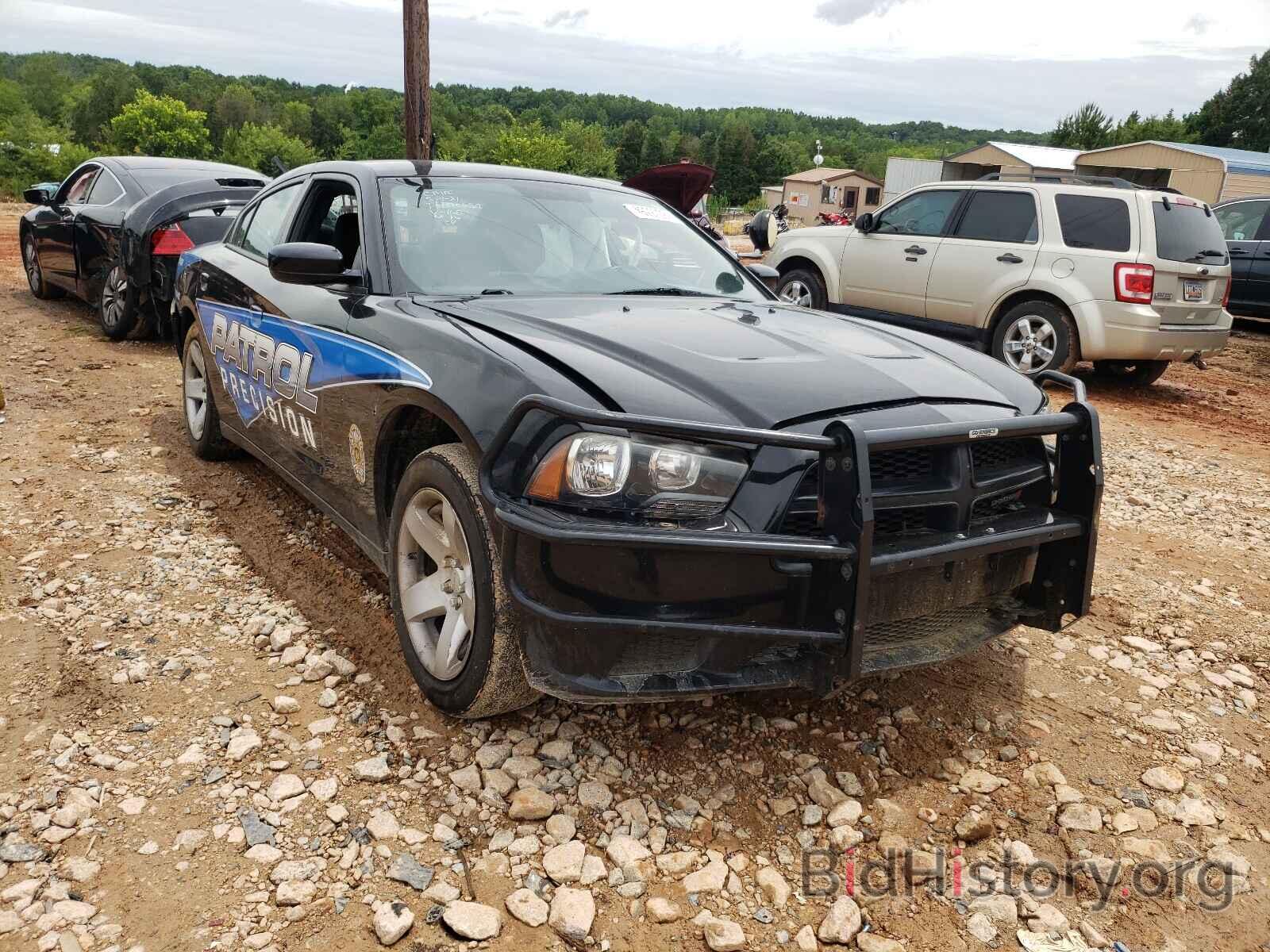 Photo 2C3CDXAT5CH241687 - DODGE CHARGER 2012