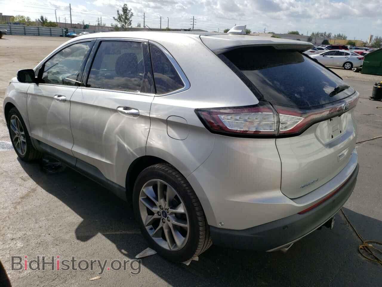 2015 FORD EDGE - VIN: 2FMPK4K80FBB18734 - Фото 2
