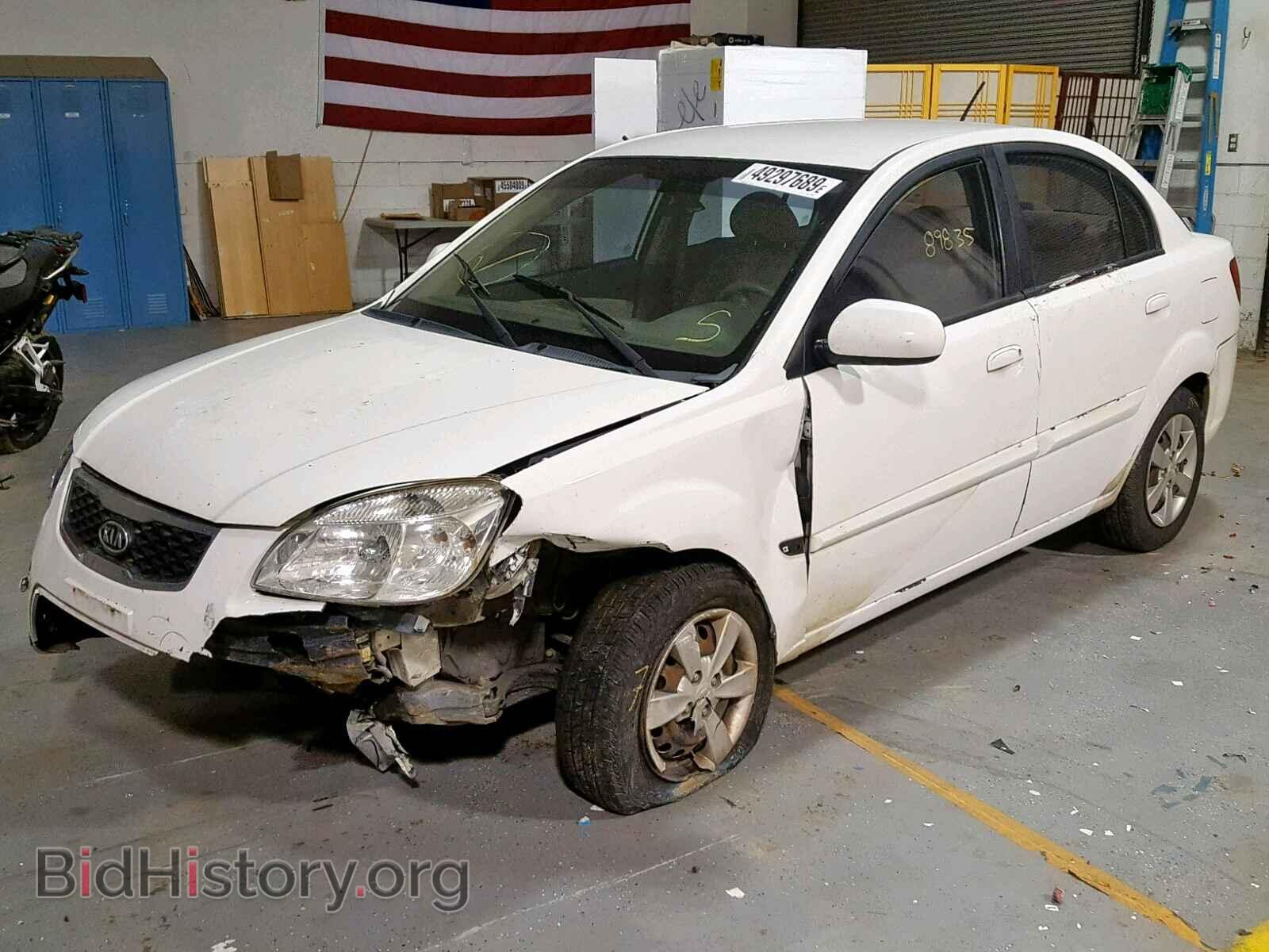 2011 KIA RIO BASE - VIN: KNADH4A33B6849210 - Фото 2