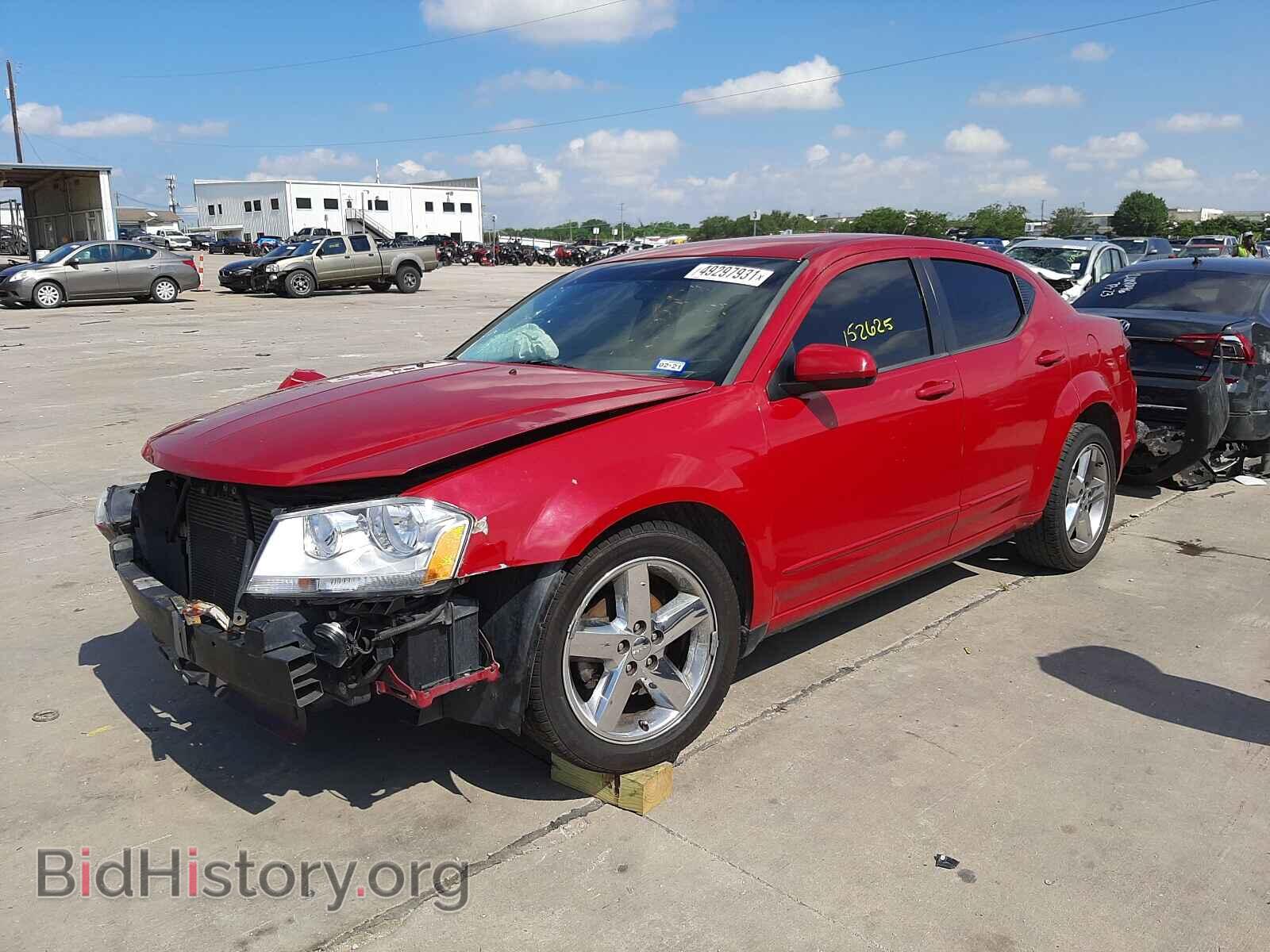 2011 DODGE AVENGER - VIN: 1B3BD1FB6BN557241 - Фото 2
