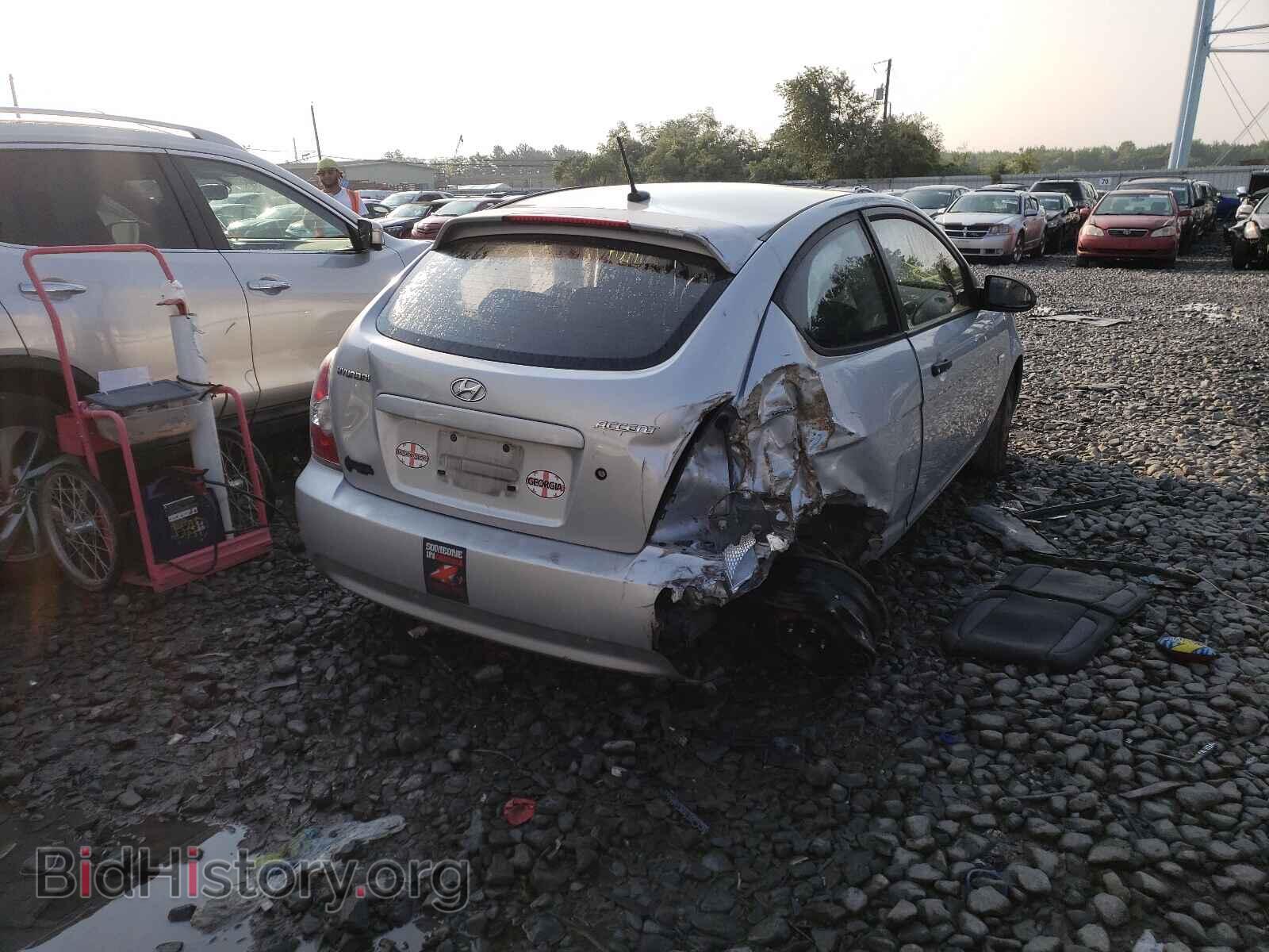 2009 HYUNDAI ACCENT - VIN: KMHCM36C69U122741 - Фото 4