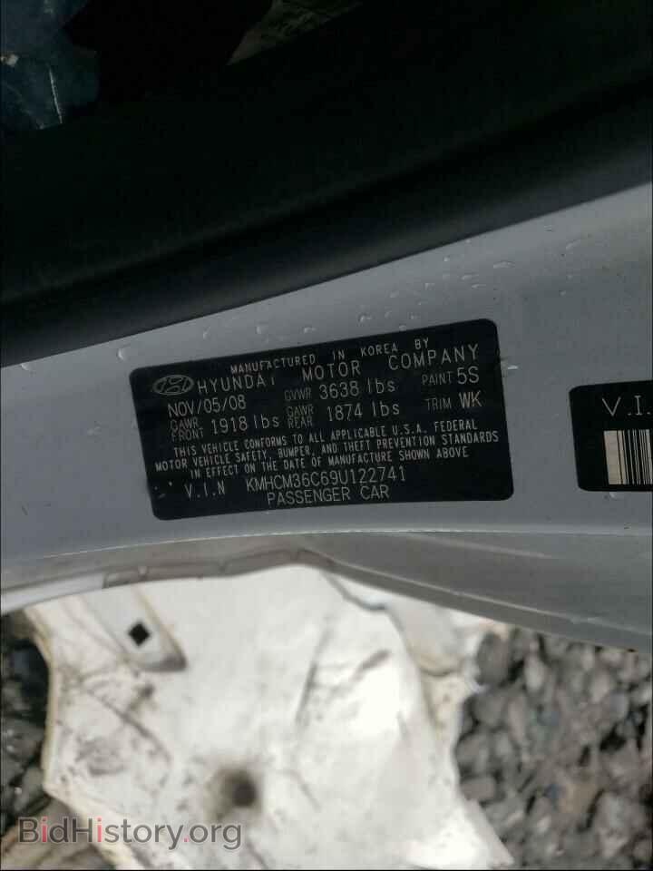 2009 HYUNDAI ACCENT - VIN: KMHCM36C69U122741 - Фото 10
