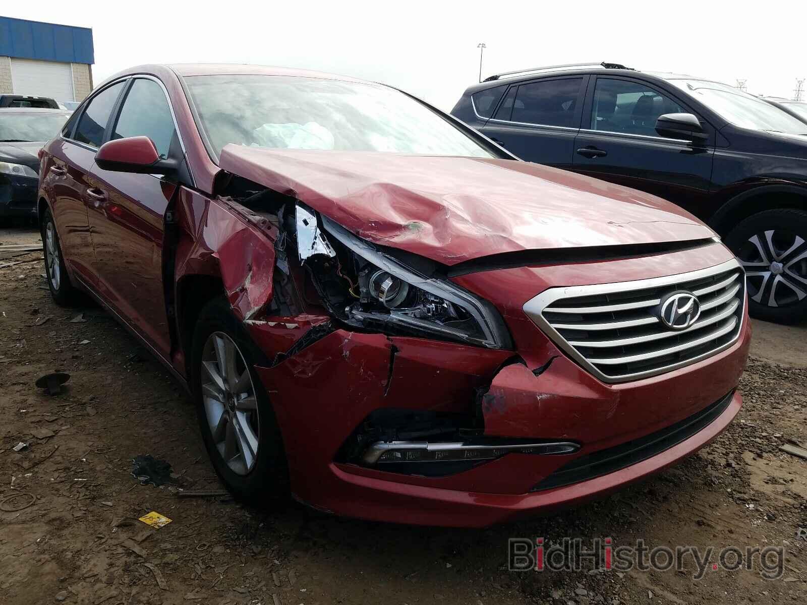 Фотография 5NPE24AF6FH001742 - HYUNDAI SONATA 2015