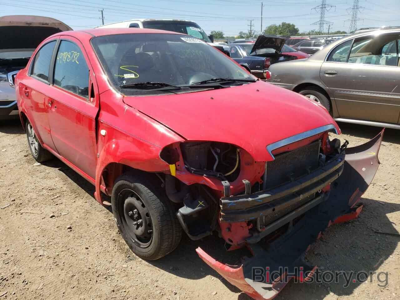 Photo KL1TD56678B269341 - CHEVROLET AVEO 2008