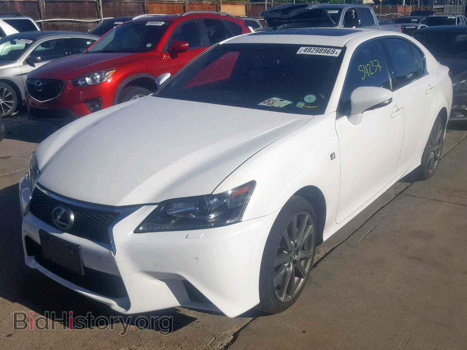 2014 LEXUS GS350 - VIN: JTHCE1BL4E5022703 - Фото 2