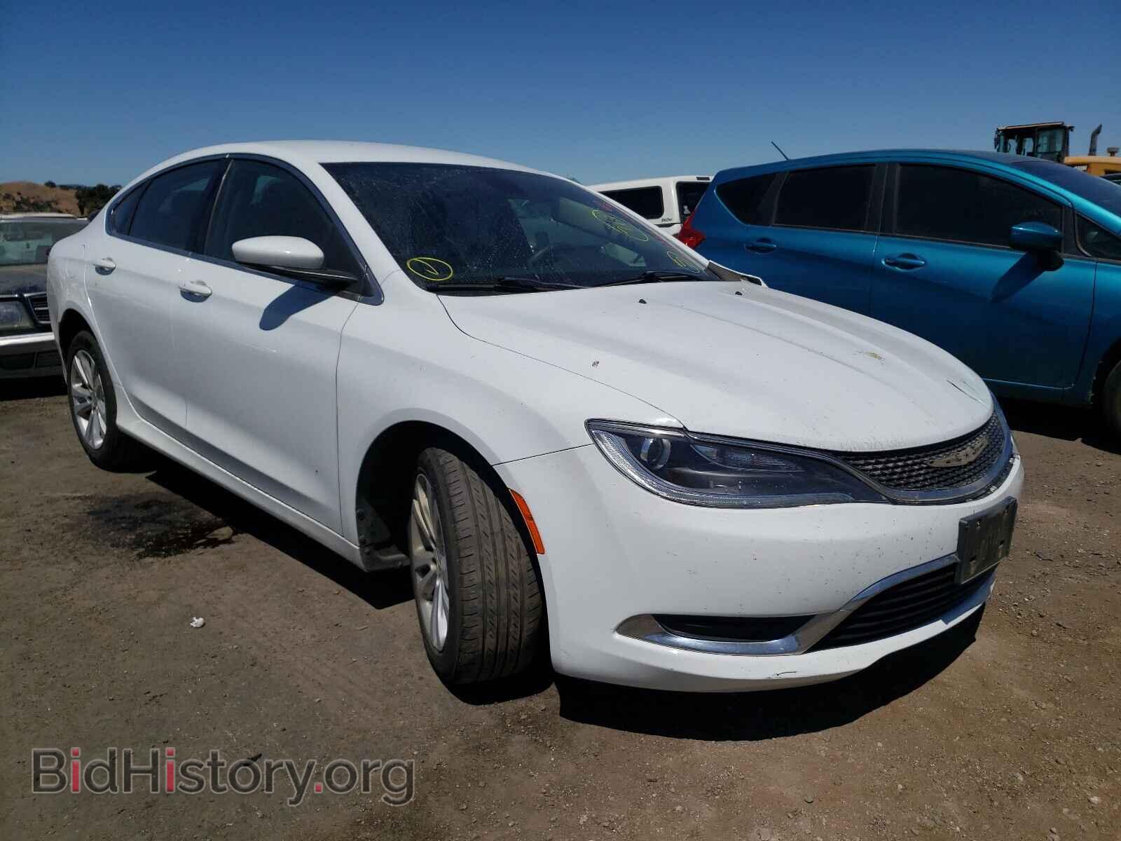 Фотография 1C3CCCAB3GN123783 - CHRYSLER 200 2016