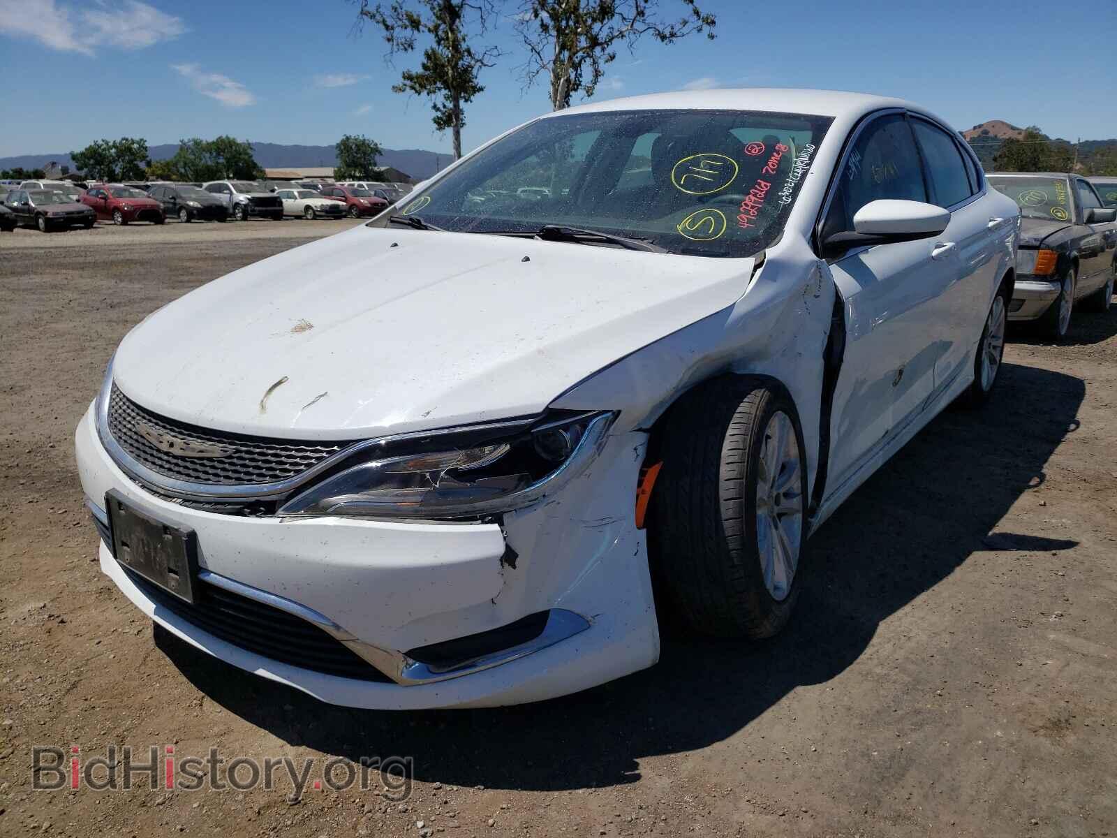 2016 CHRYSLER 200 - VIN: 1C3CCCAB3GN123783 - Фото 2