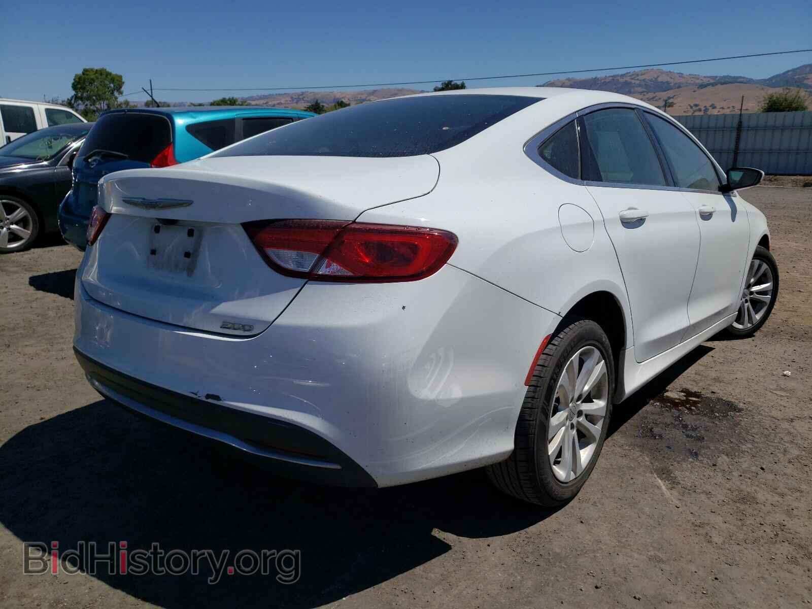 2016 CHRYSLER 200 - VIN: 1C3CCCAB3GN123783 - Фото 4