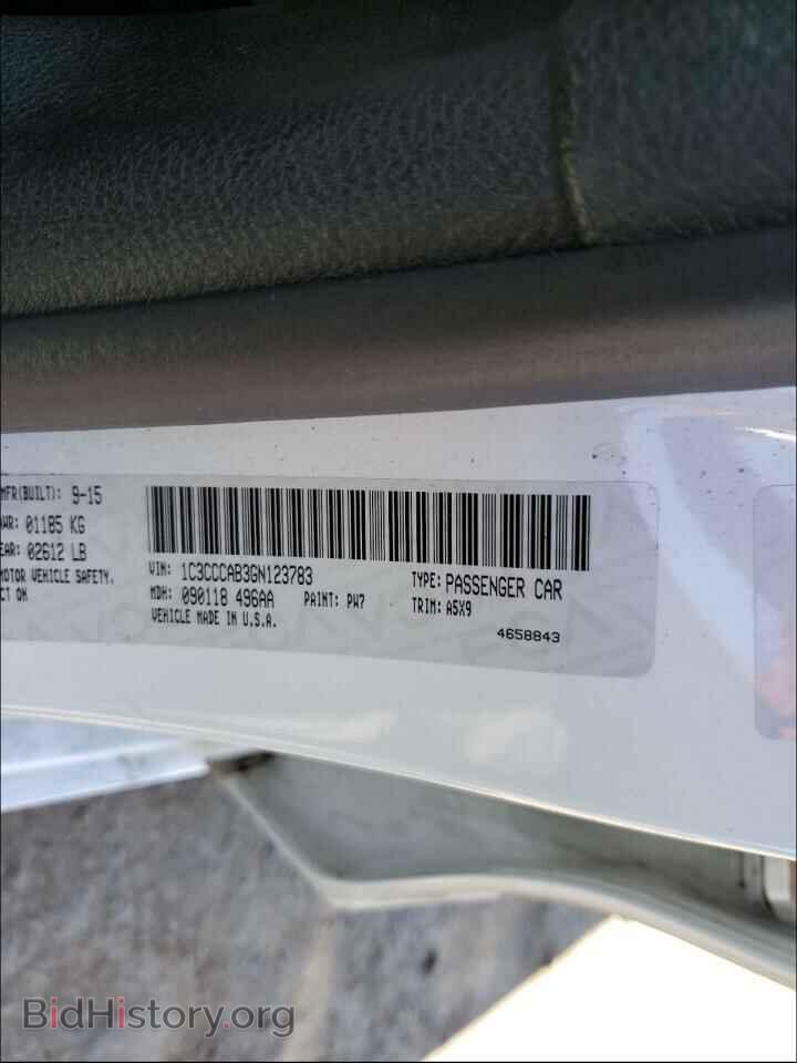 2016 CHRYSLER 200 - VIN: 1C3CCCAB3GN123783 - Фото 10