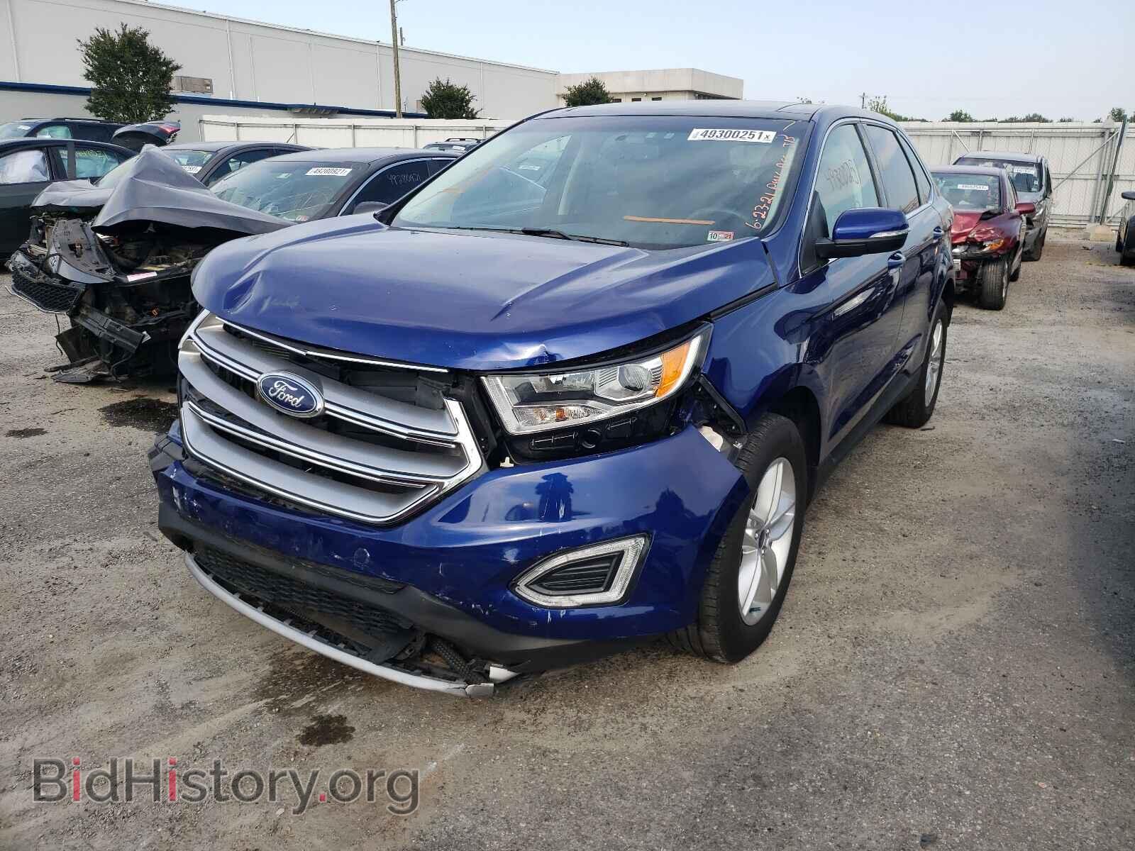 2015 FORD EDGE - VIN: 2FMTK4J96FBC16353 - Фото 2