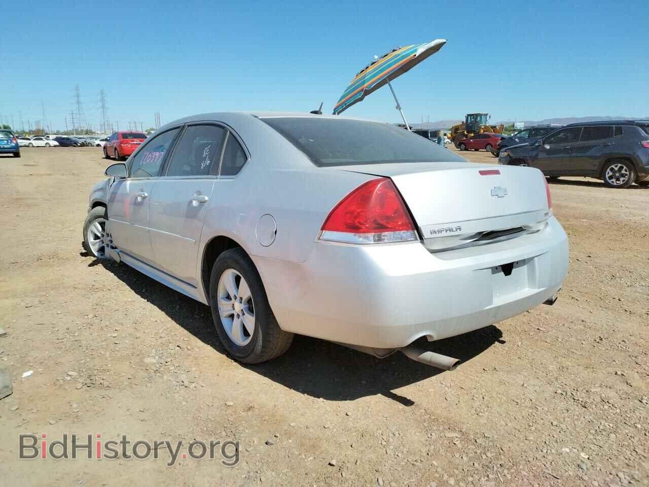 2014 CHEVROLET IMPALA - VIN: 2G1WA5E39E1132184 - Фото 3