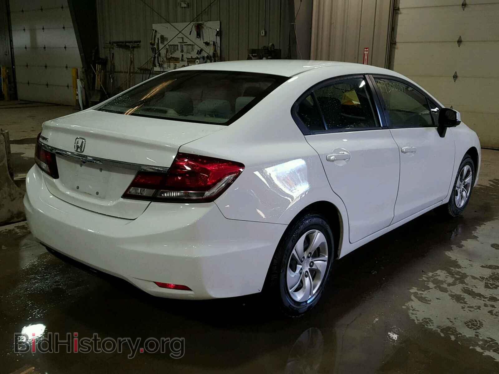 2013 HONDA CIVIC - VIN: 19XFB2F53DE282487 - Фото 4