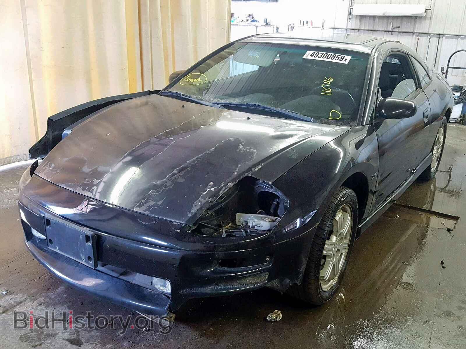 2000 MITSUBISHI ECLIPSE - VIN: 4A3AC84L5YF047289 - Фото 2