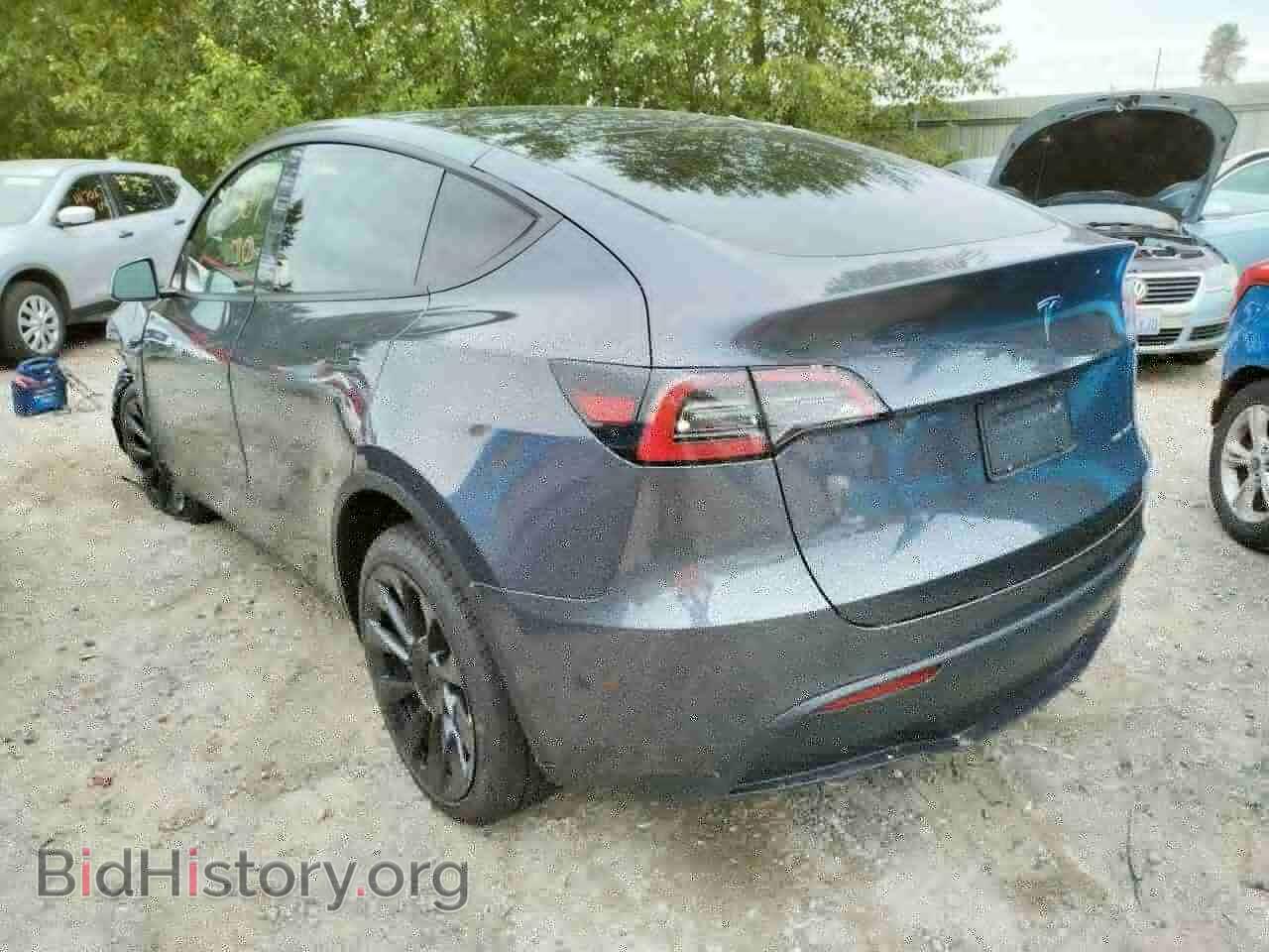 2022 TESLA MODEL Y - VIN: 7SAYGDEE9NF386357 - Фото 2