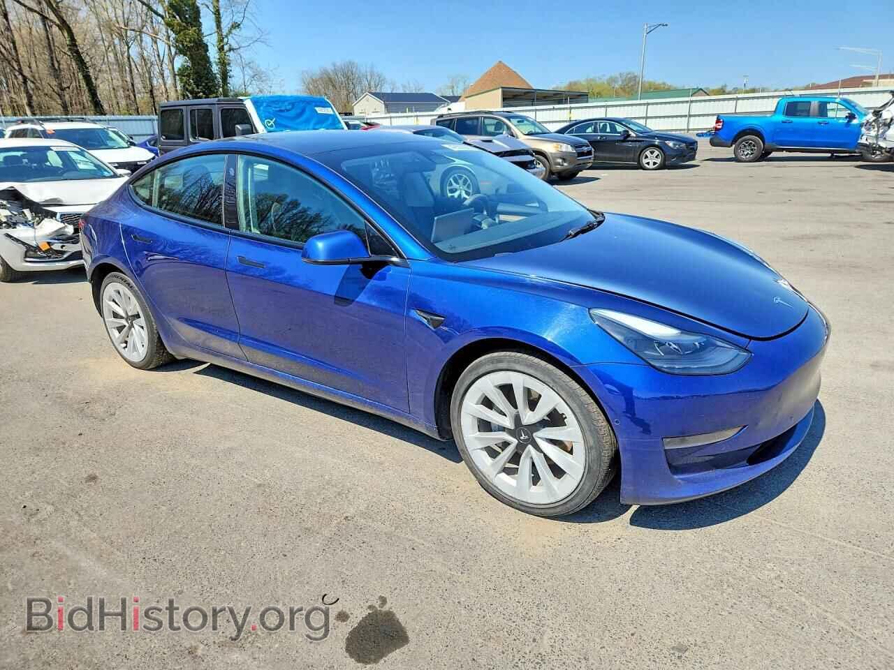 2022 TESLA MODEL 3 - VIN: 5YJ3E1EA5NF186410 - Photo 4