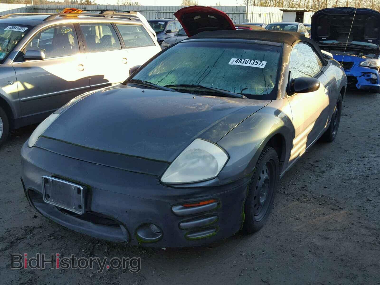 2003 MITSUBISHI ECLIPSE - VIN: 4A3AE45G63E013262 - Фото 2