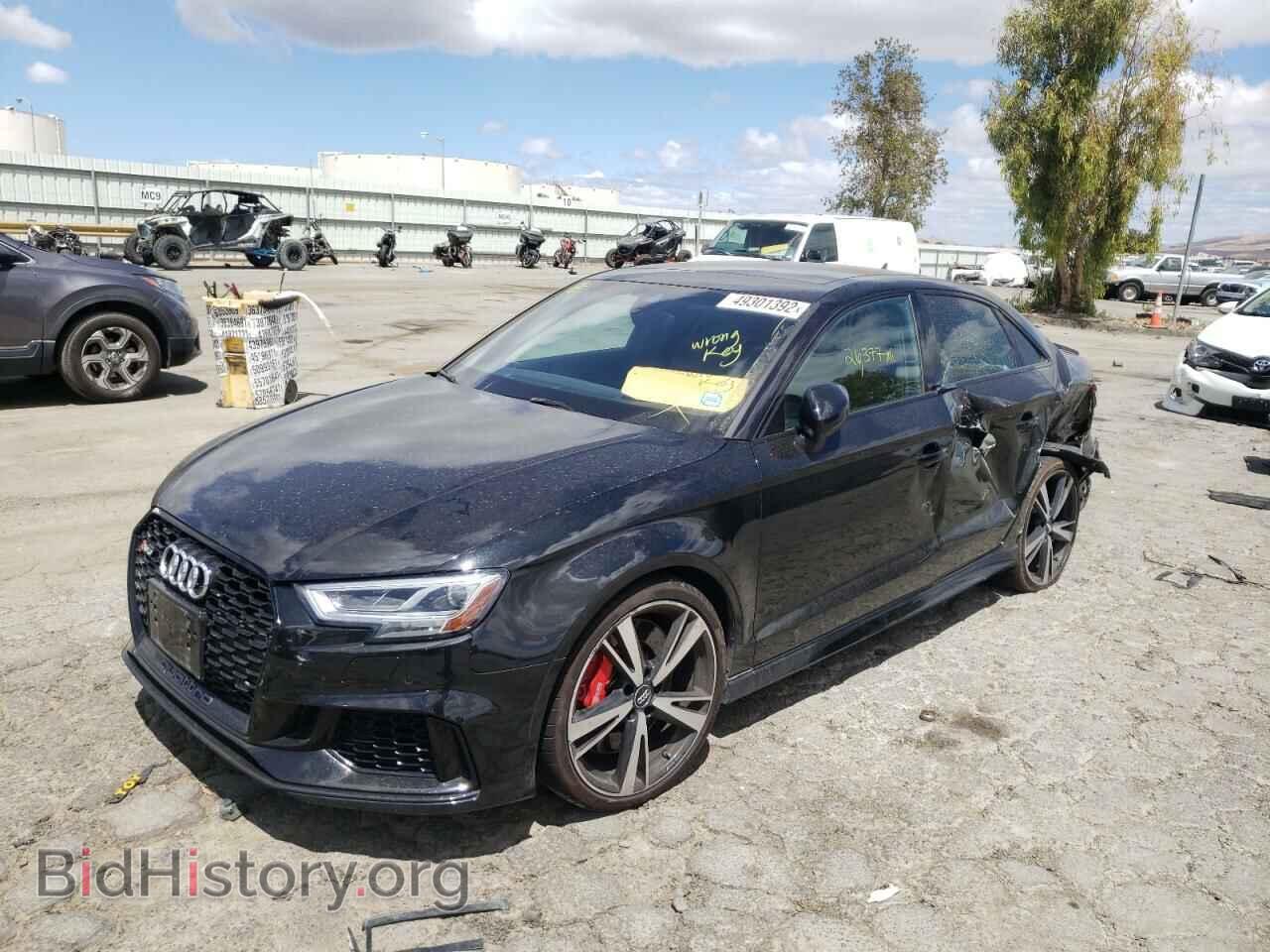 2019 AUDI RS3 - VIN: WUABWGFF7KA906884 - Фото 2