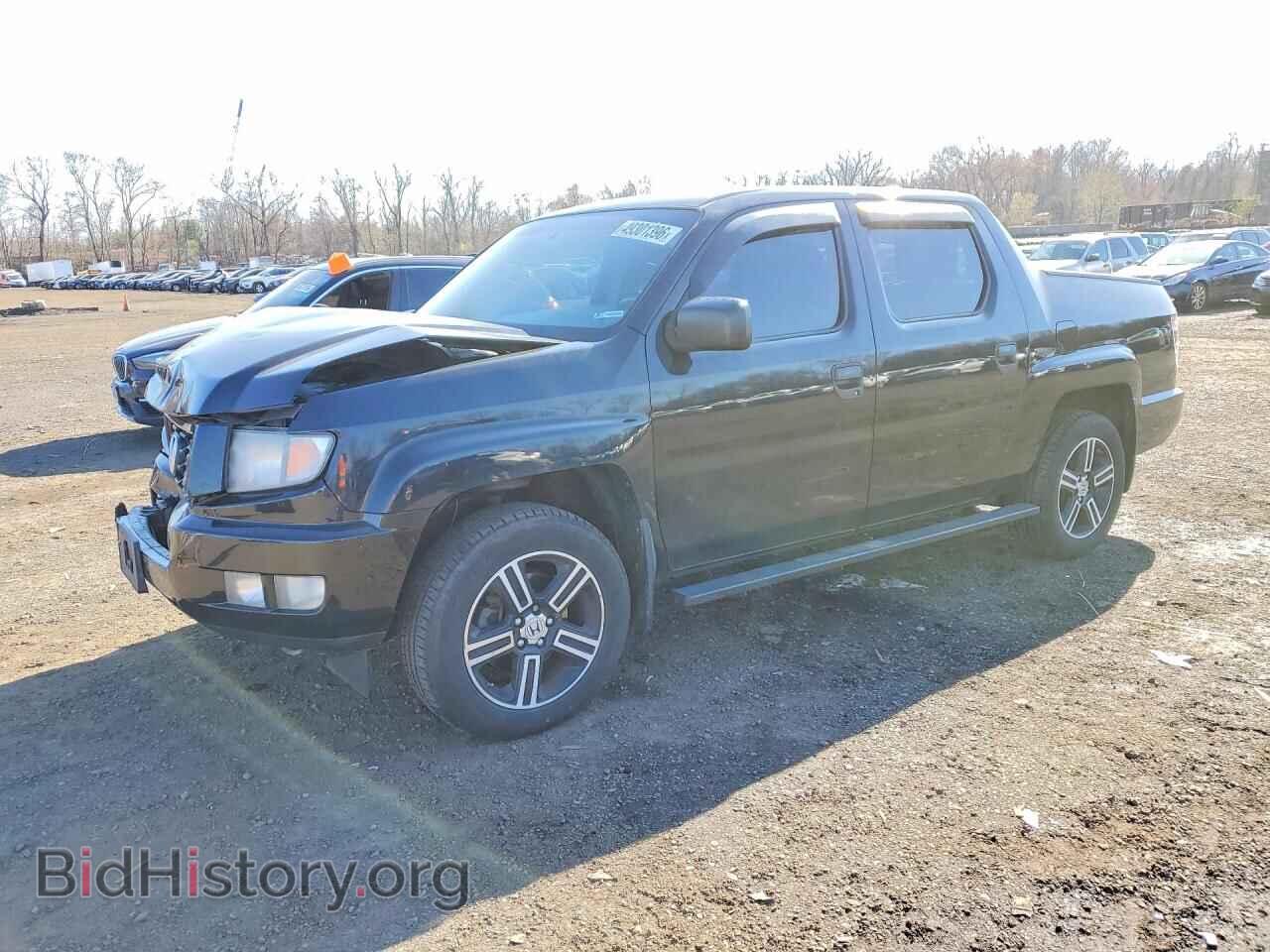 Photo 5FPYK1F74CB455177 - HONDA RIDGELINE 2012