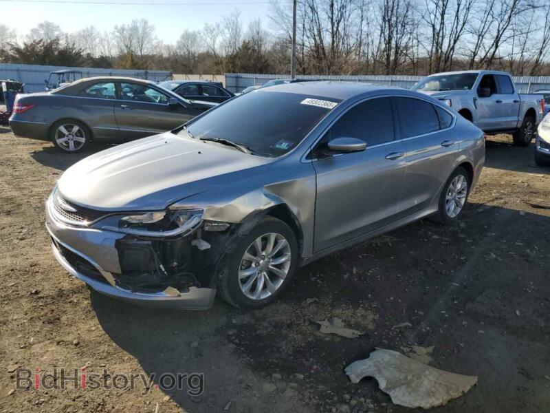 2015 Chrysler 200 C (VIN 1C3CCCCB8FN548637) — фото 1 из 12, Copart, повреждение: передняя часть