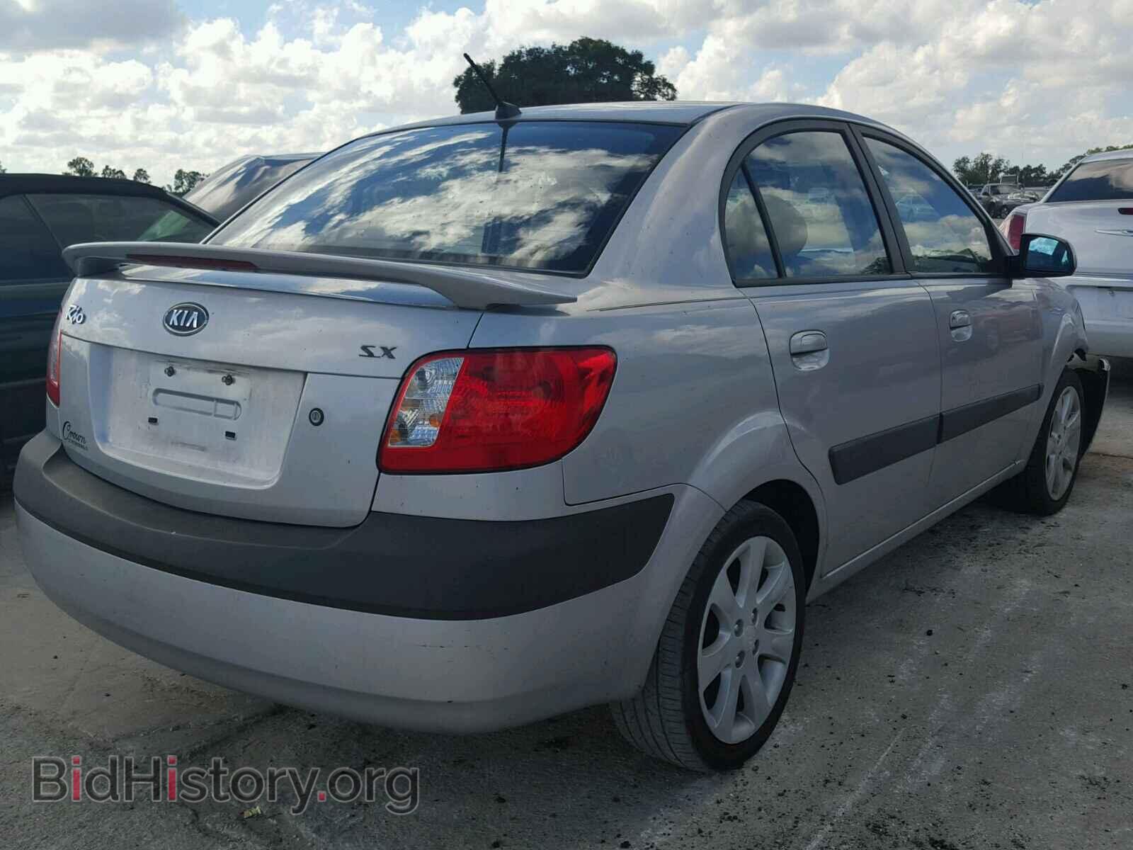 2007 KIA RIO BASE - VIN: KNADE123076231663 - Photo 4