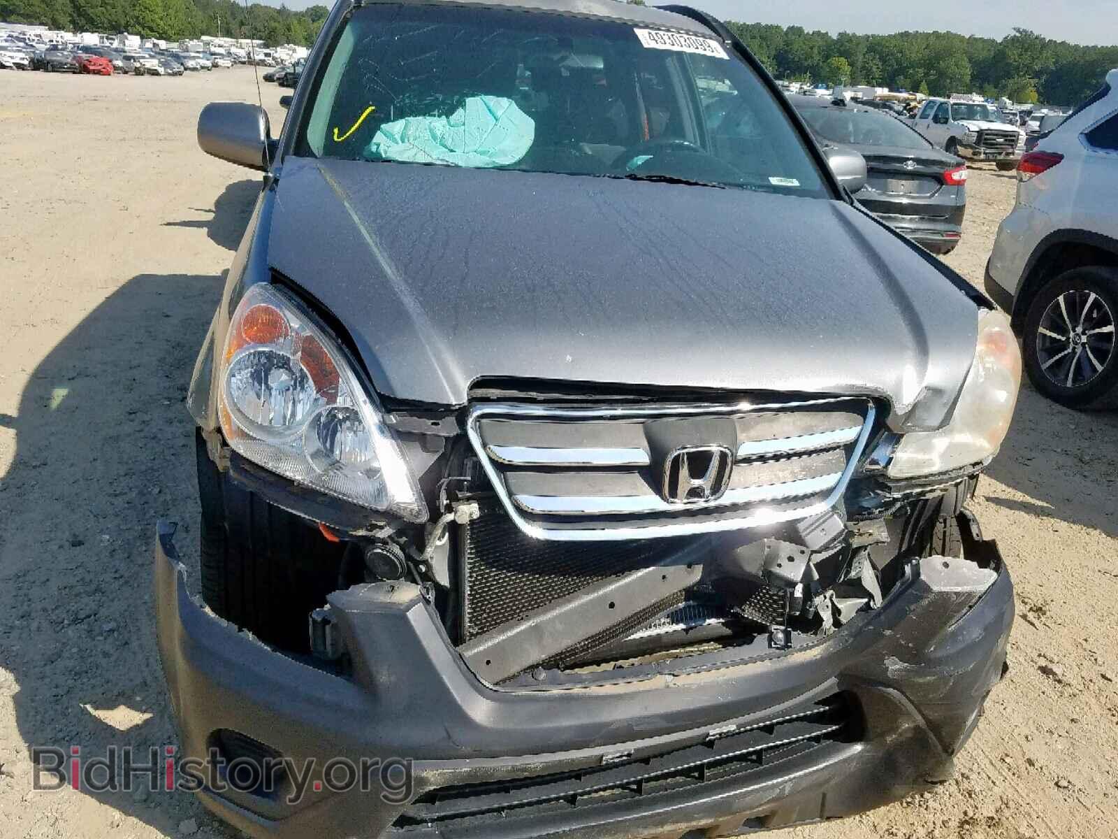 2006 HONDA CR-V EX - VIN: JHLRD68896C016572 - Фото 9