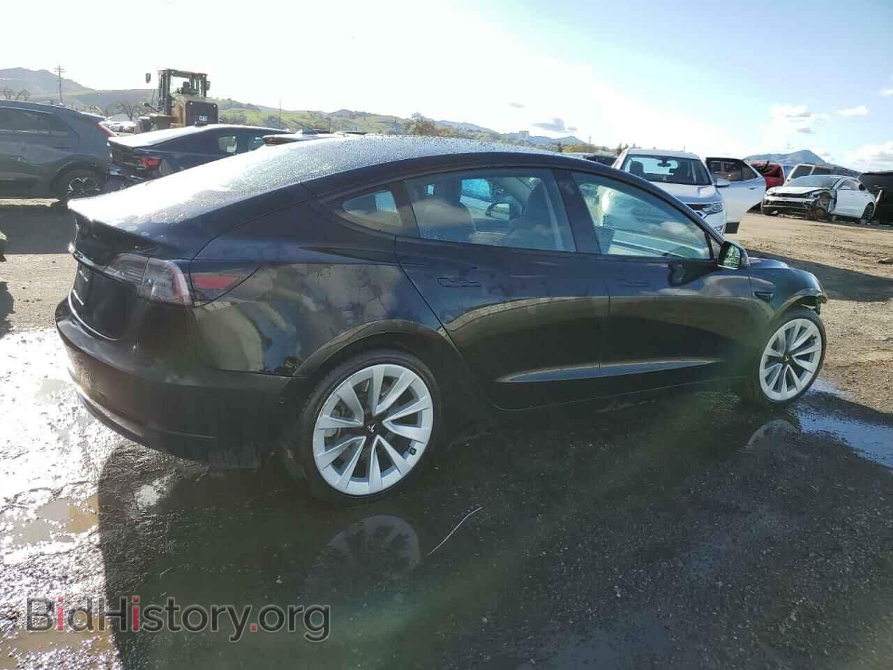 2022 TESLA MODEL 3 - VIN: 5YJ3E1EA5NF289293 - Фото 3