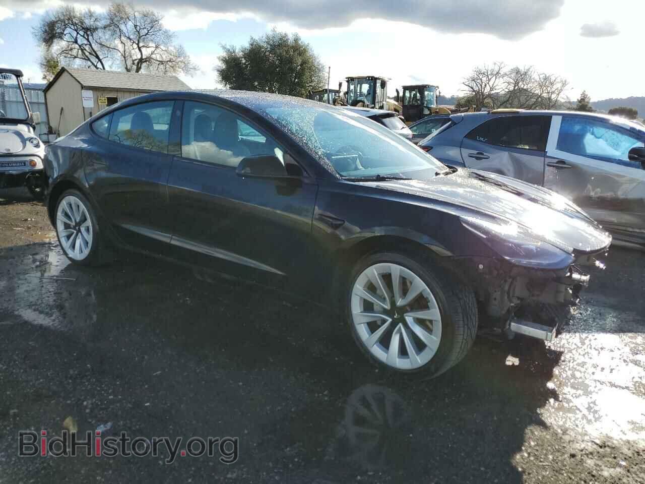 2022 TESLA MODEL 3 - VIN: 5YJ3E1EA5NF289293 - Фото 4