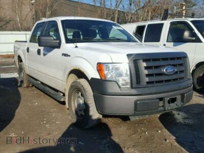 2010 Ford F150 F150 Super, white — VIN 1FTEW1CW7AFC59447, Copart