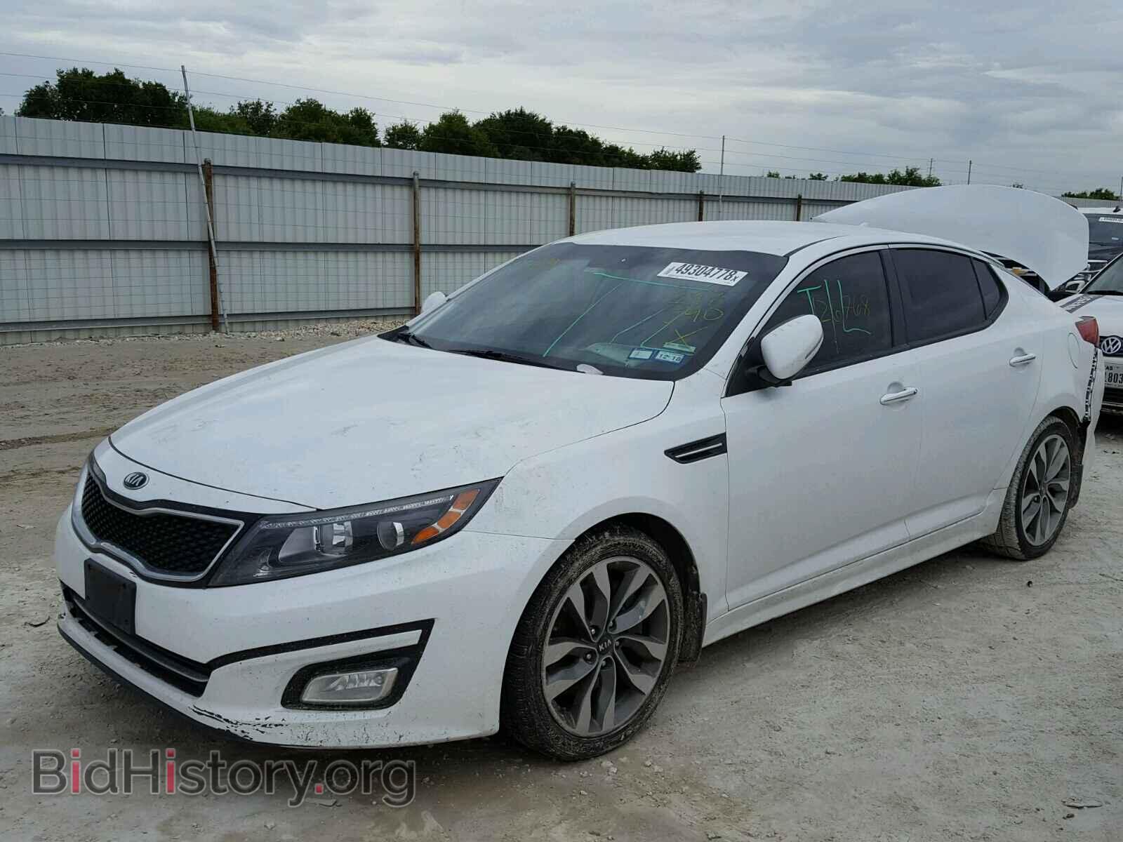 2014 KIA OPTIMA - VIN: 5XXGR4A79EG297590 - Фото 2