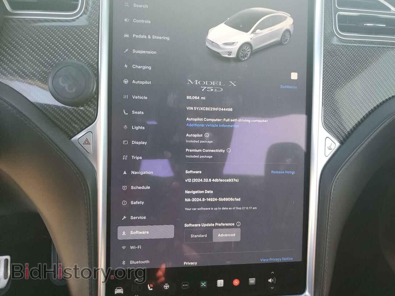 2017 TESLA MODEL X - VIN: 5YJXCBE21HF044498 - Photo 9