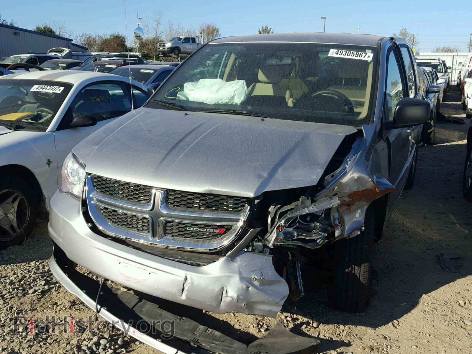 2013 DODGE CARAVAN - VIN: 2C4RDGBG9DR763161 - Фото 2