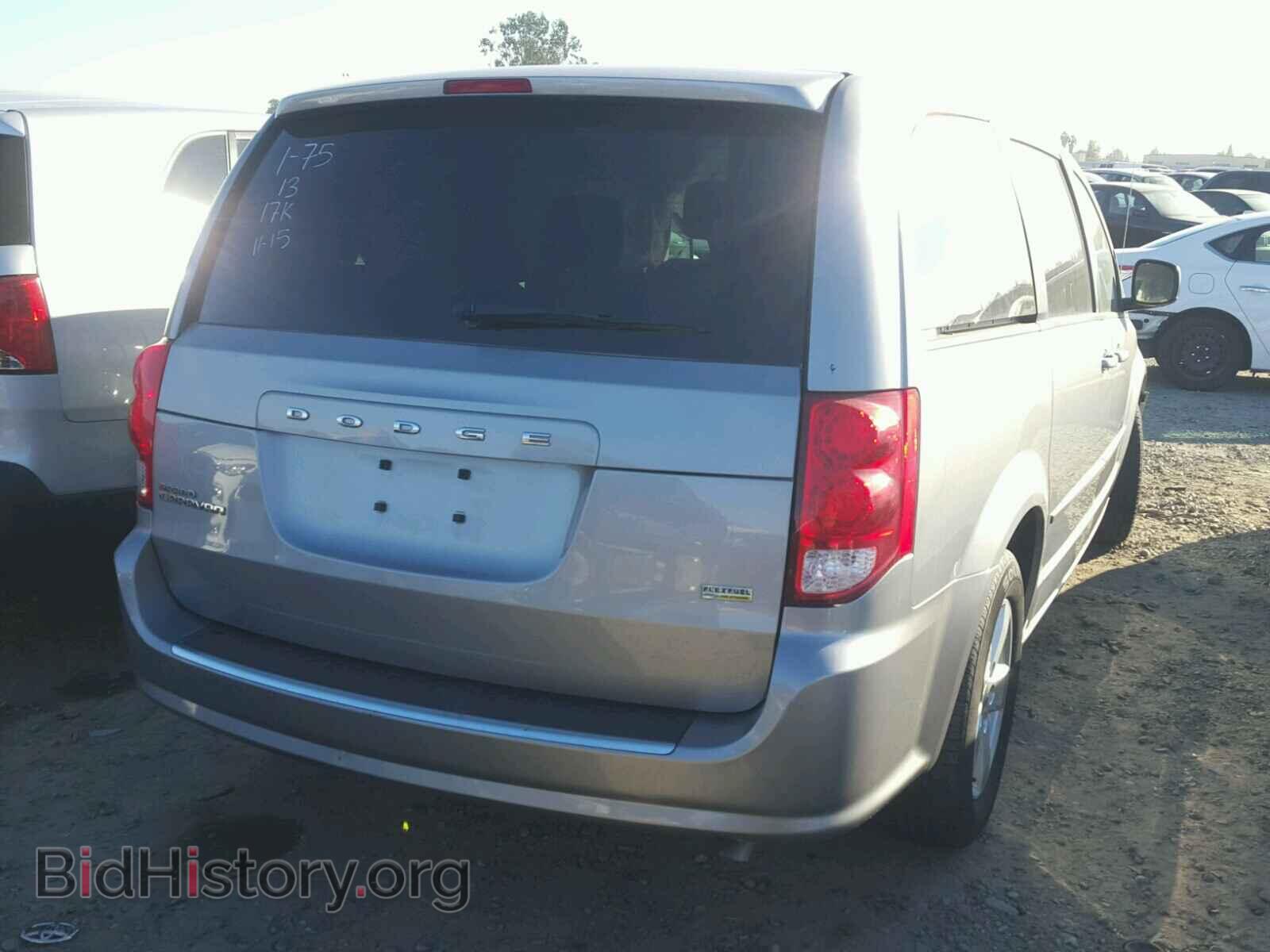 2013 DODGE CARAVAN - VIN: 2C4RDGBG9DR763161 - Фото 4