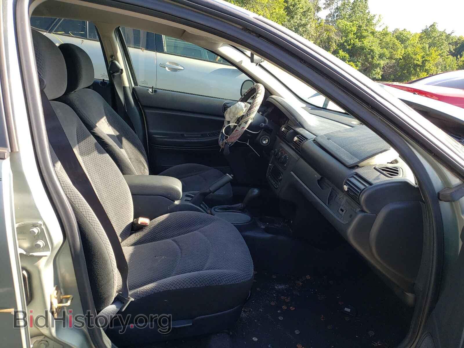 2006 CHRYSLER SEBRING - VIN: 1C3EL46X16N216903 - Фото 5