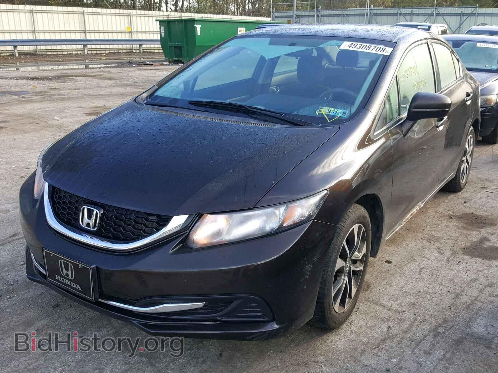 2014 HONDA CIVIC - VIN: 2HGFB2F89EH517878 - Фото 2