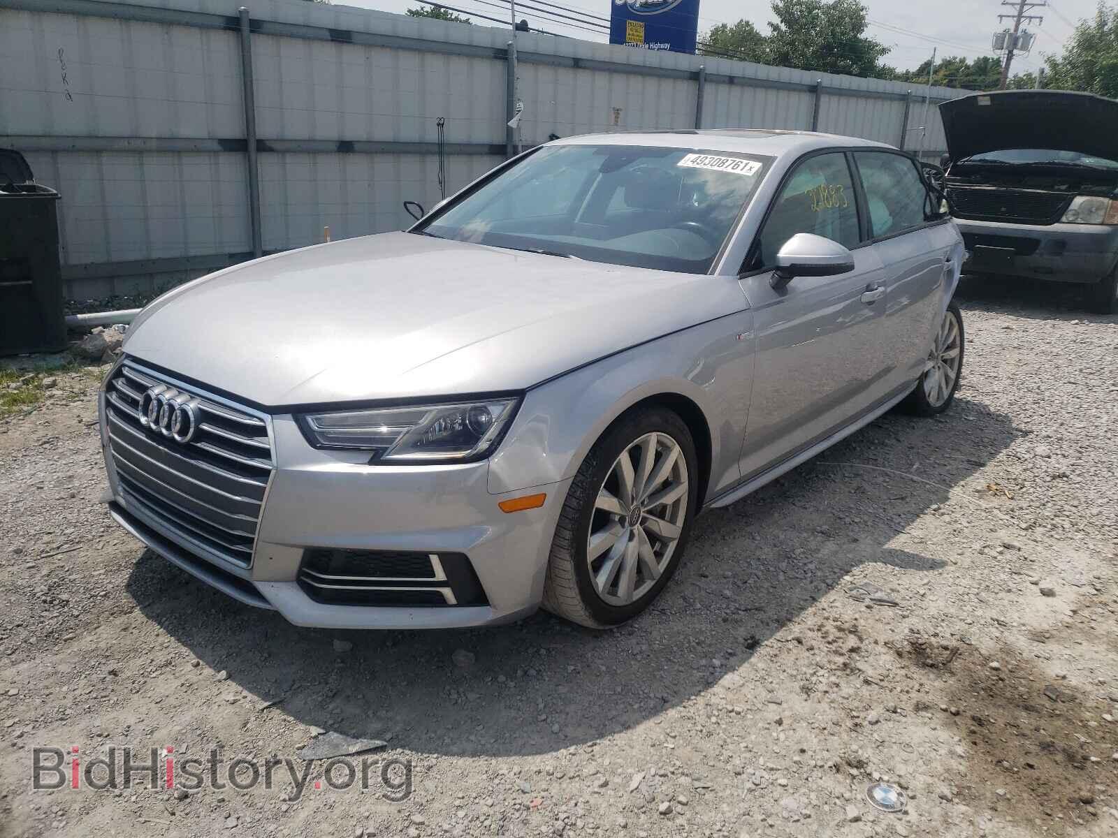 2018 AUDI A4 - VIN: WAUDNAF44JA106947 - Photo 2