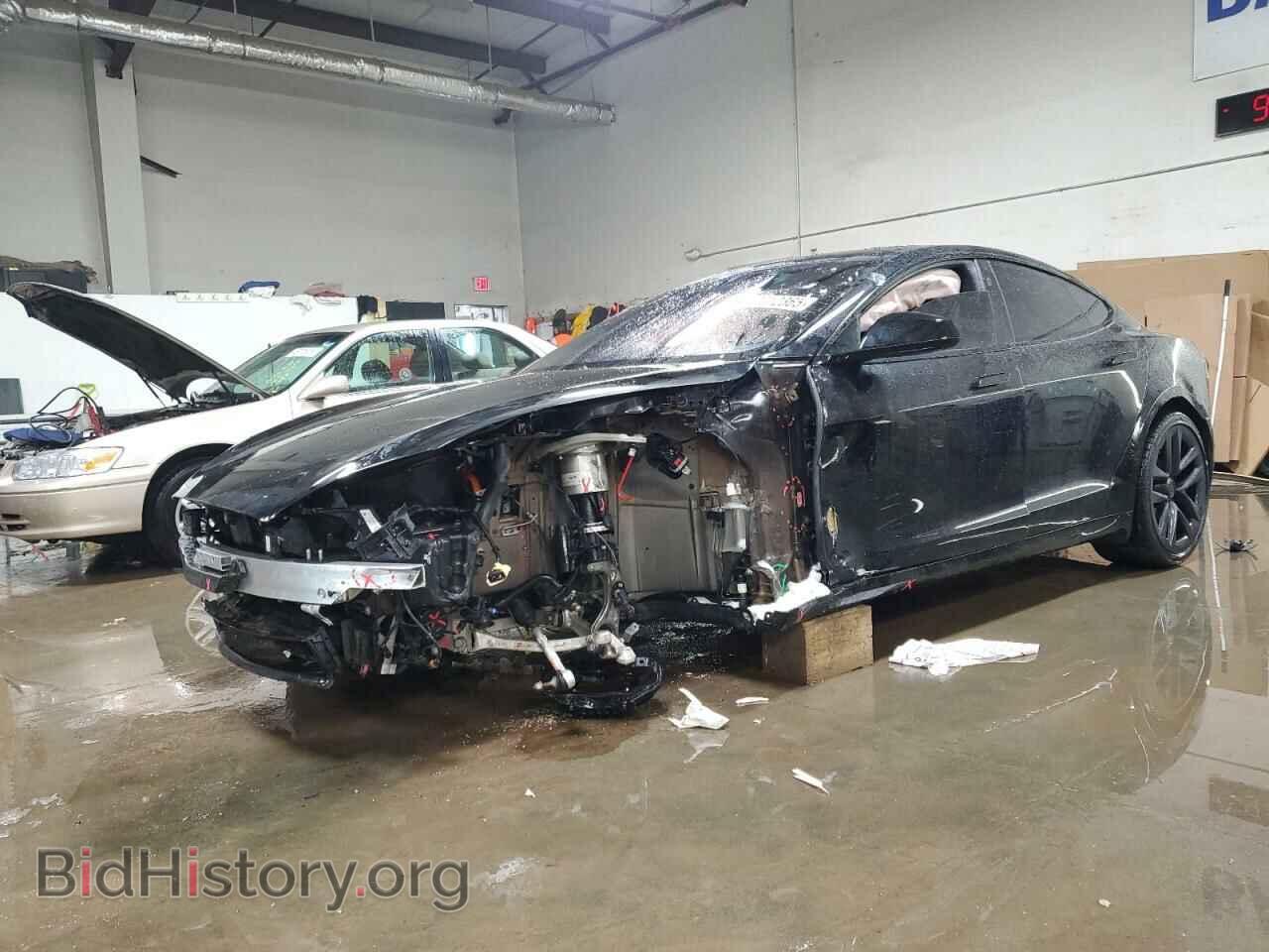 Photo 5YJSA1E64NF466001 - TESLA MODEL S 2022