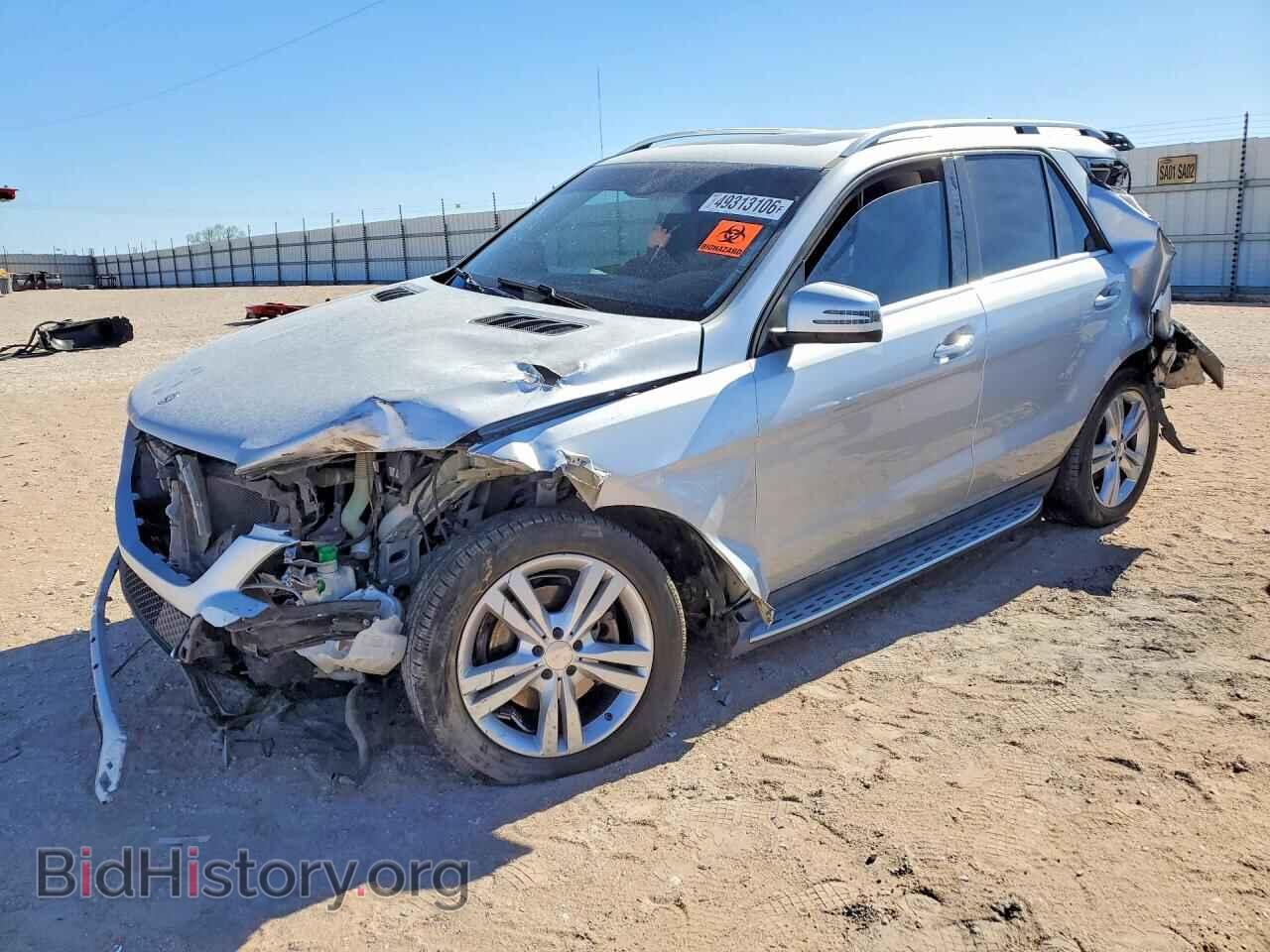 Photo 4JGDA5JB9EA386989 - MERCEDES-BENZ M-CLASS 2014
